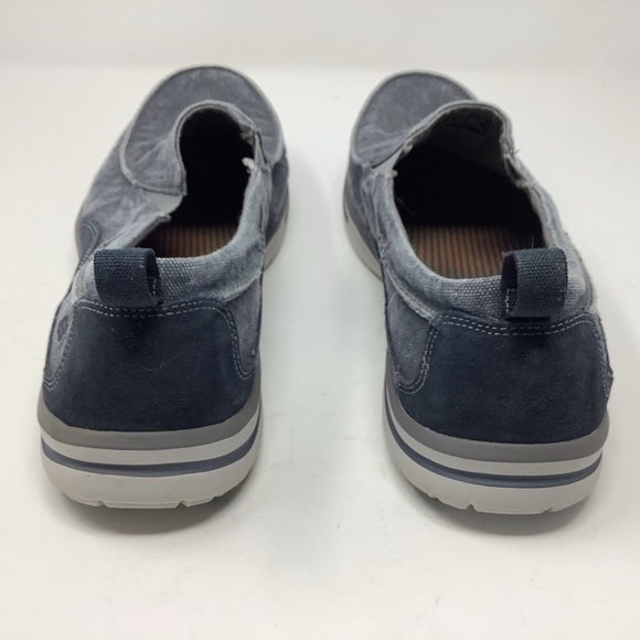 Skechers Blue Relaxed Fit Elected - Drigo Slip On Shoes main image 4